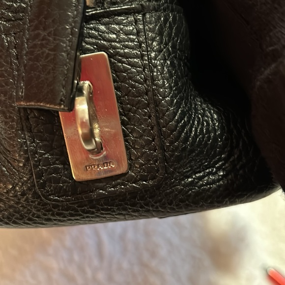 Authentic PRADA Tessuto Print Bowler Bag - Picture 8 of 13